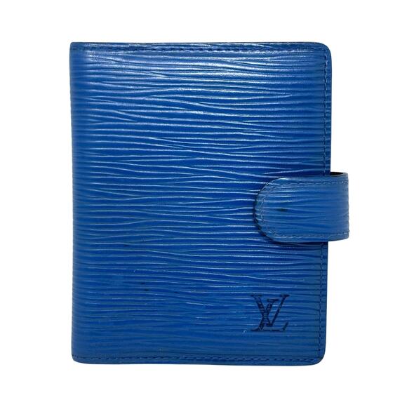 Louis Vuitton Blue Buckle Wallet - Picture 1 of 13